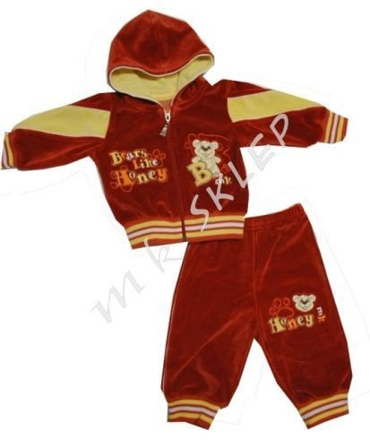 Komplet Friends roz.92-98 ceglasty