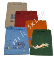 T-shirt z krótkim rękaw. roz.92-140 ciemnozielony