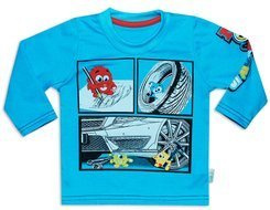 Bluzka MONSTER- turkus