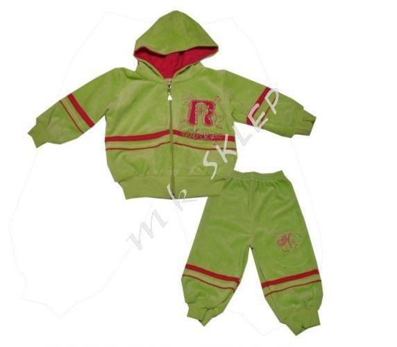 Komplet Majka roz.80 zielony