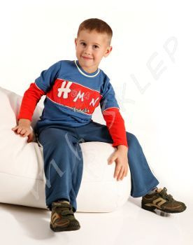 Spodnie dresowe Max roz.92-140 ciemnoniebieskie